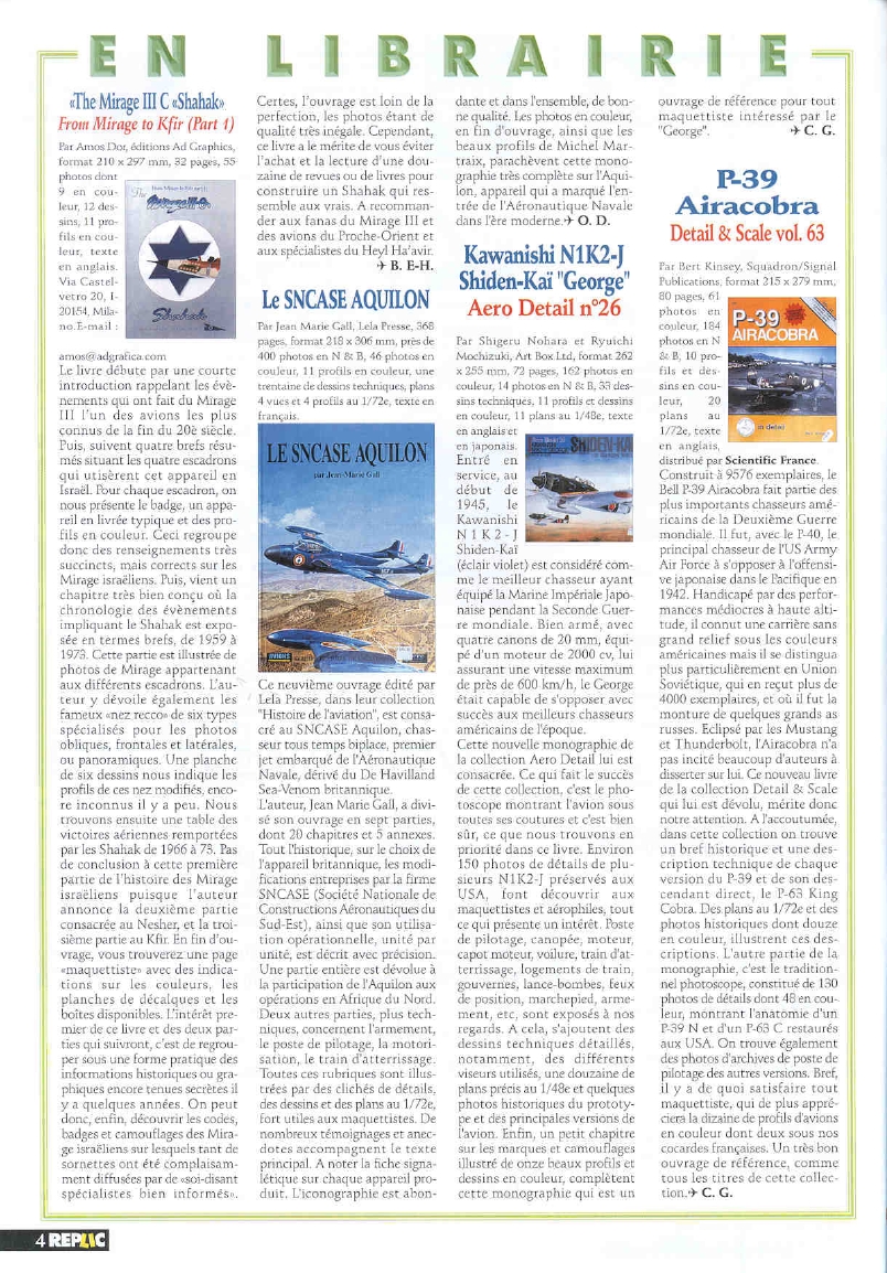 Replic 102 - Fairey Battle, DH Mosquito, Me-163